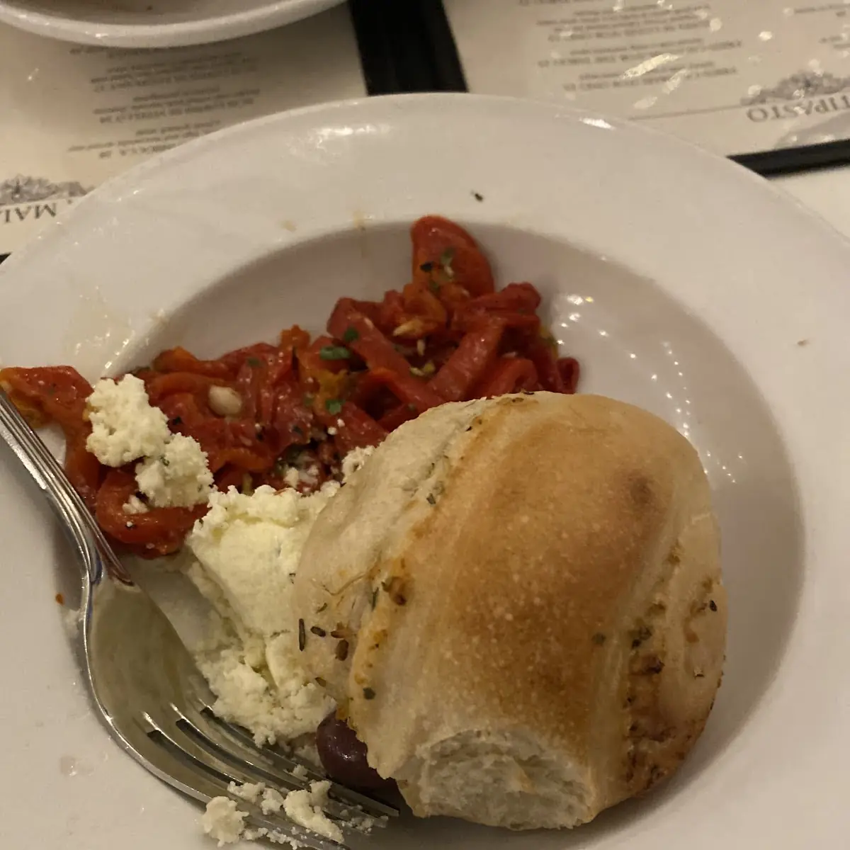 Roasted Red Peppers and Olives