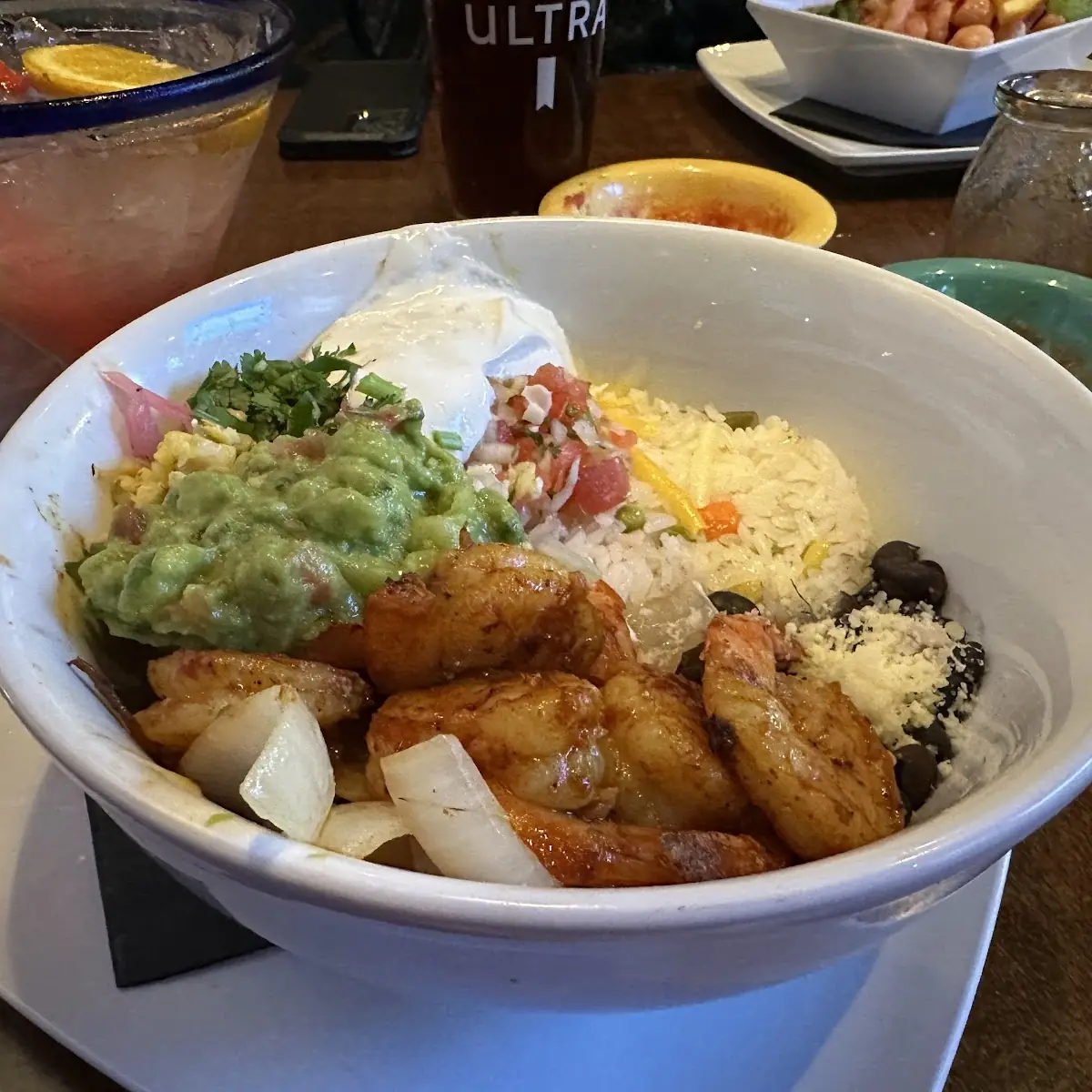Grilled Shrimp Bowl