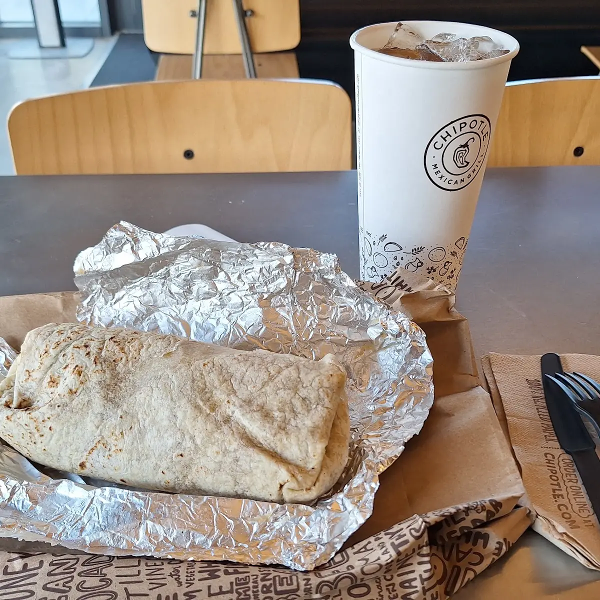 Chipotle Honey Chicken Burrito