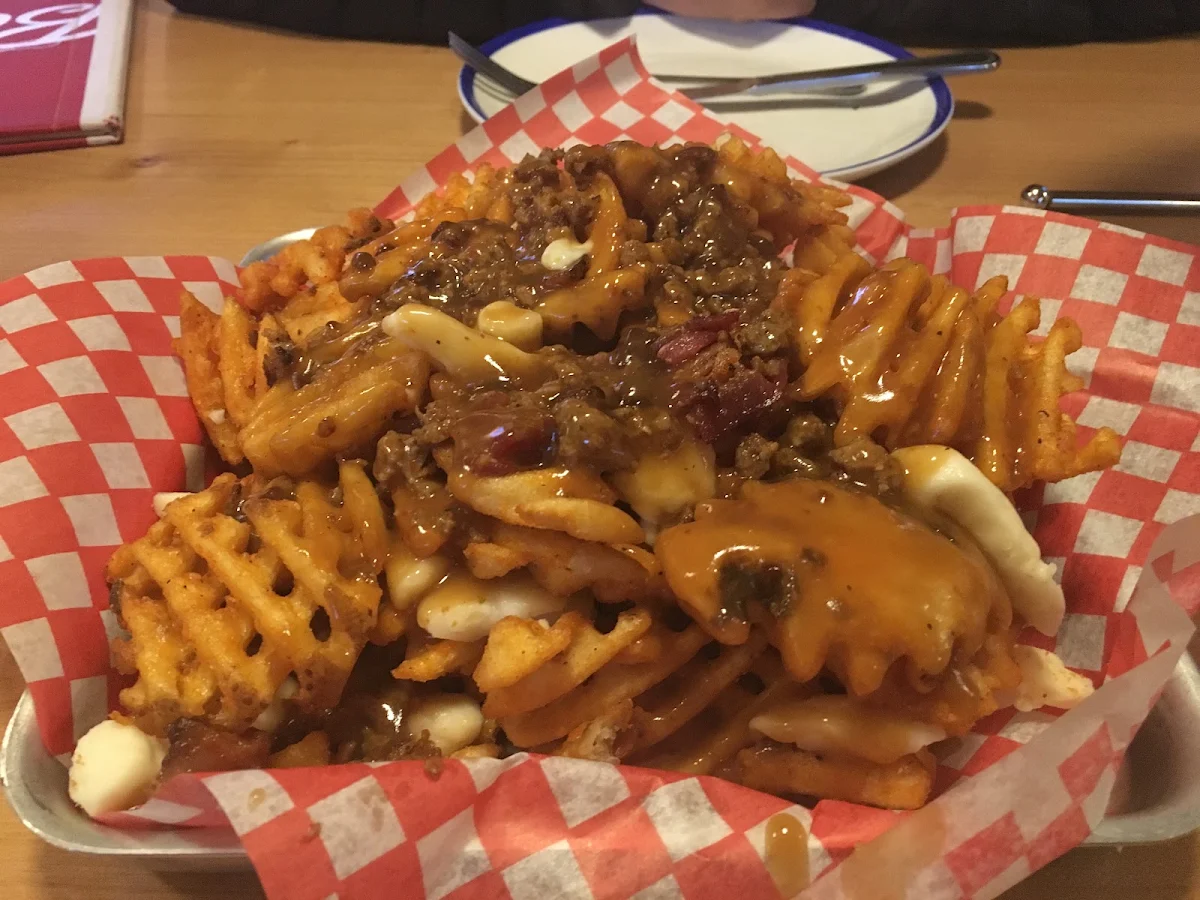 Canadian Poutine, High Rollers Pizza & Bowling