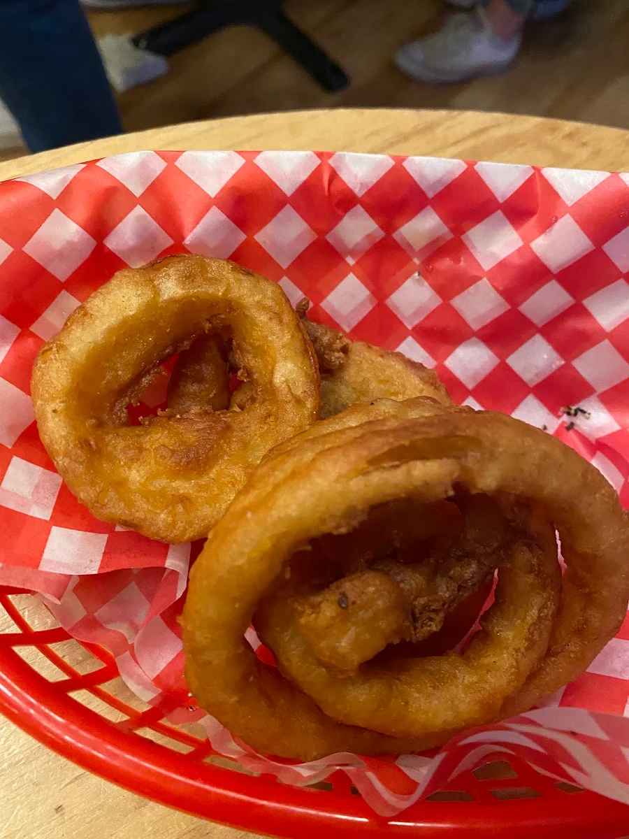 Onion Rings, High Rollers Pizza & Bowling