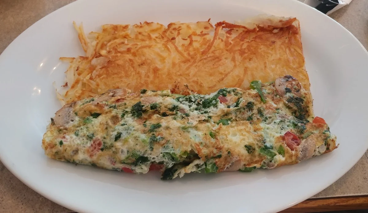 Egg White Veggie Omelette