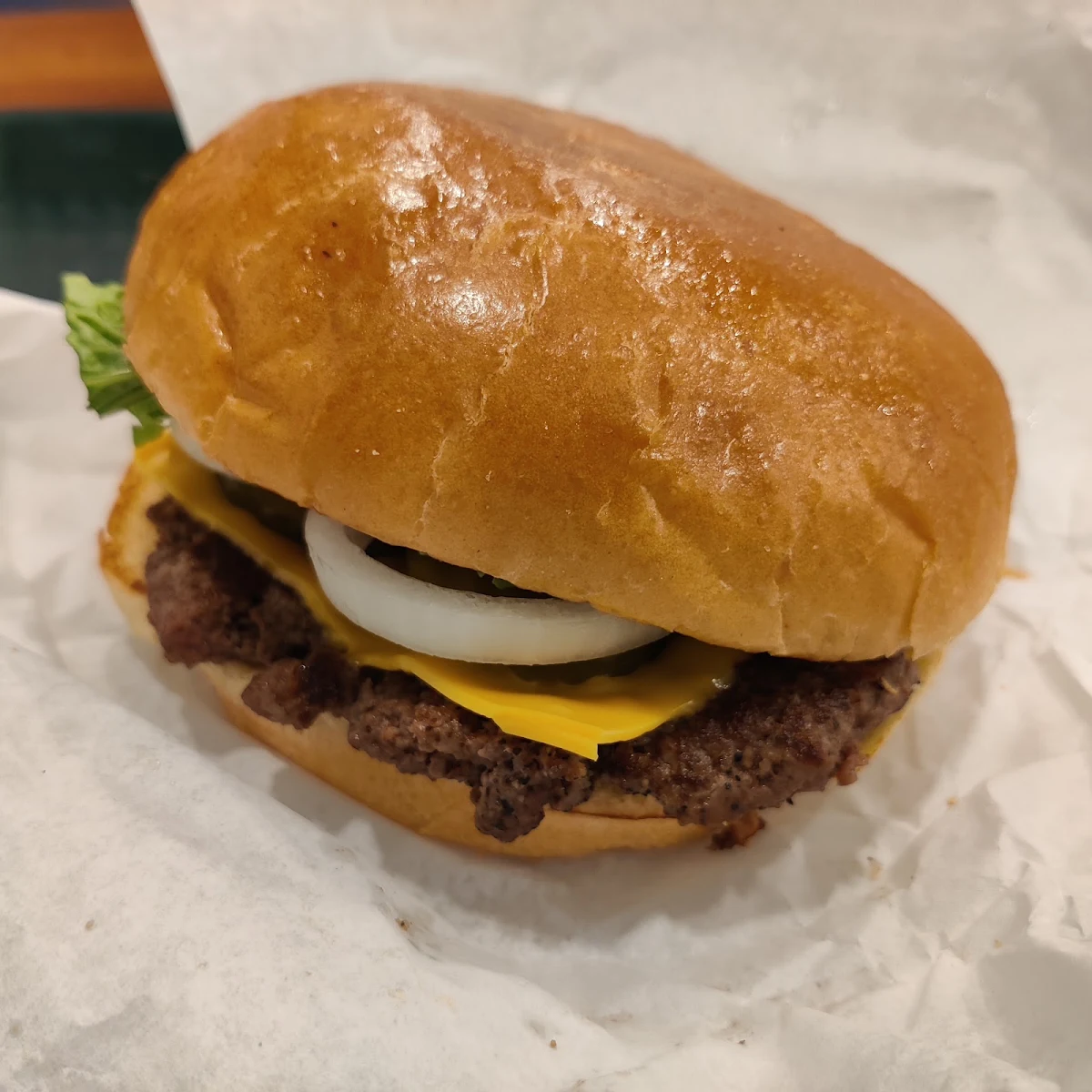 Single Cheese Burger