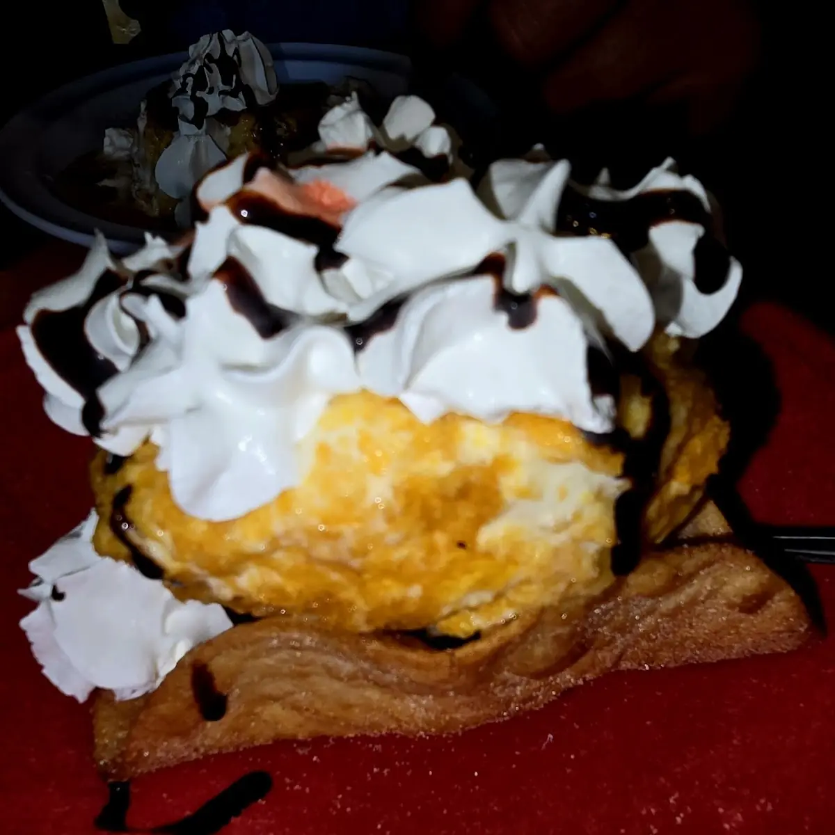Fried Ice Cream Sundae