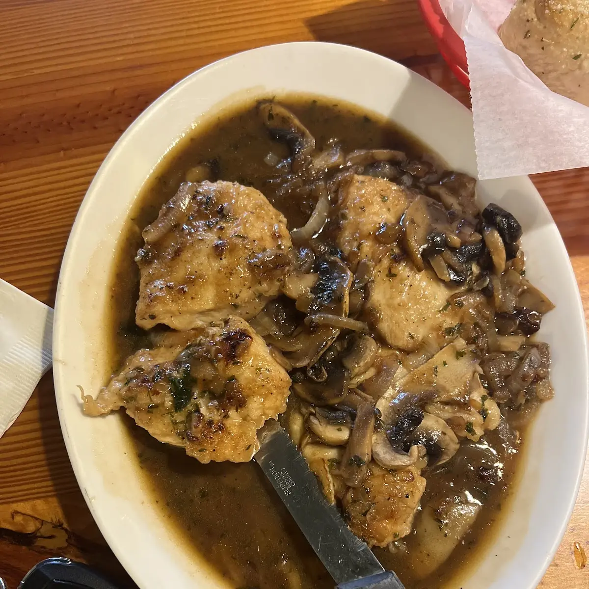Chicken Marsala