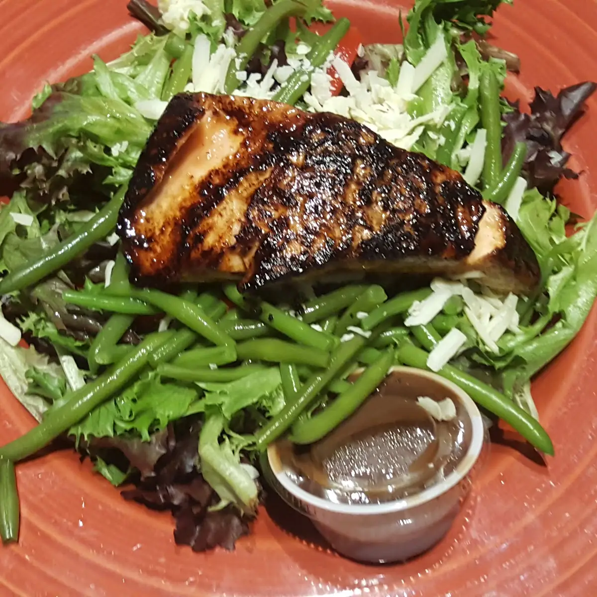 Teriyaki Salmon Salad