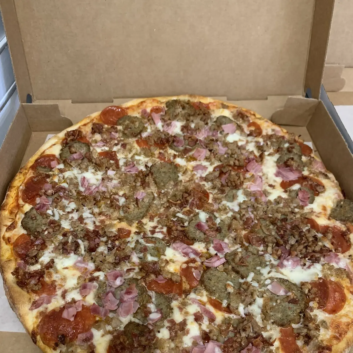 Stuffed Meat Pizza
