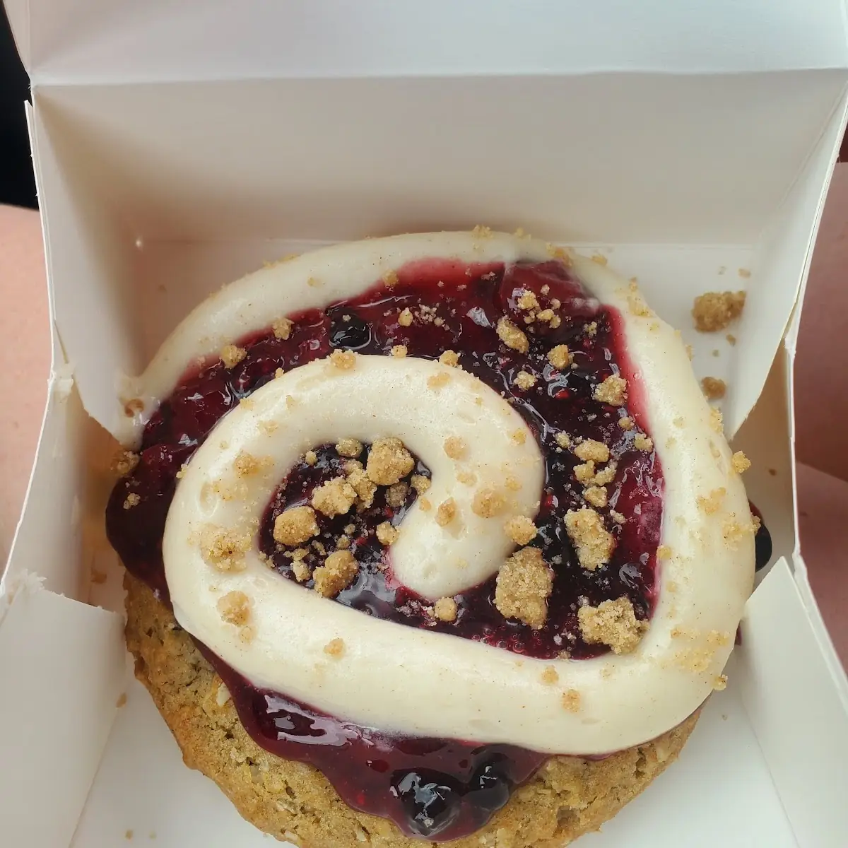 Mixed Berry Torte Cookie