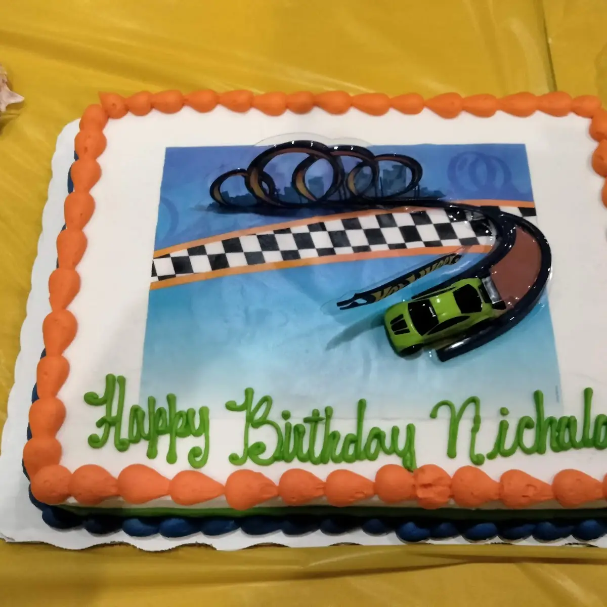 Birthday Cake for Cousins Nicole's