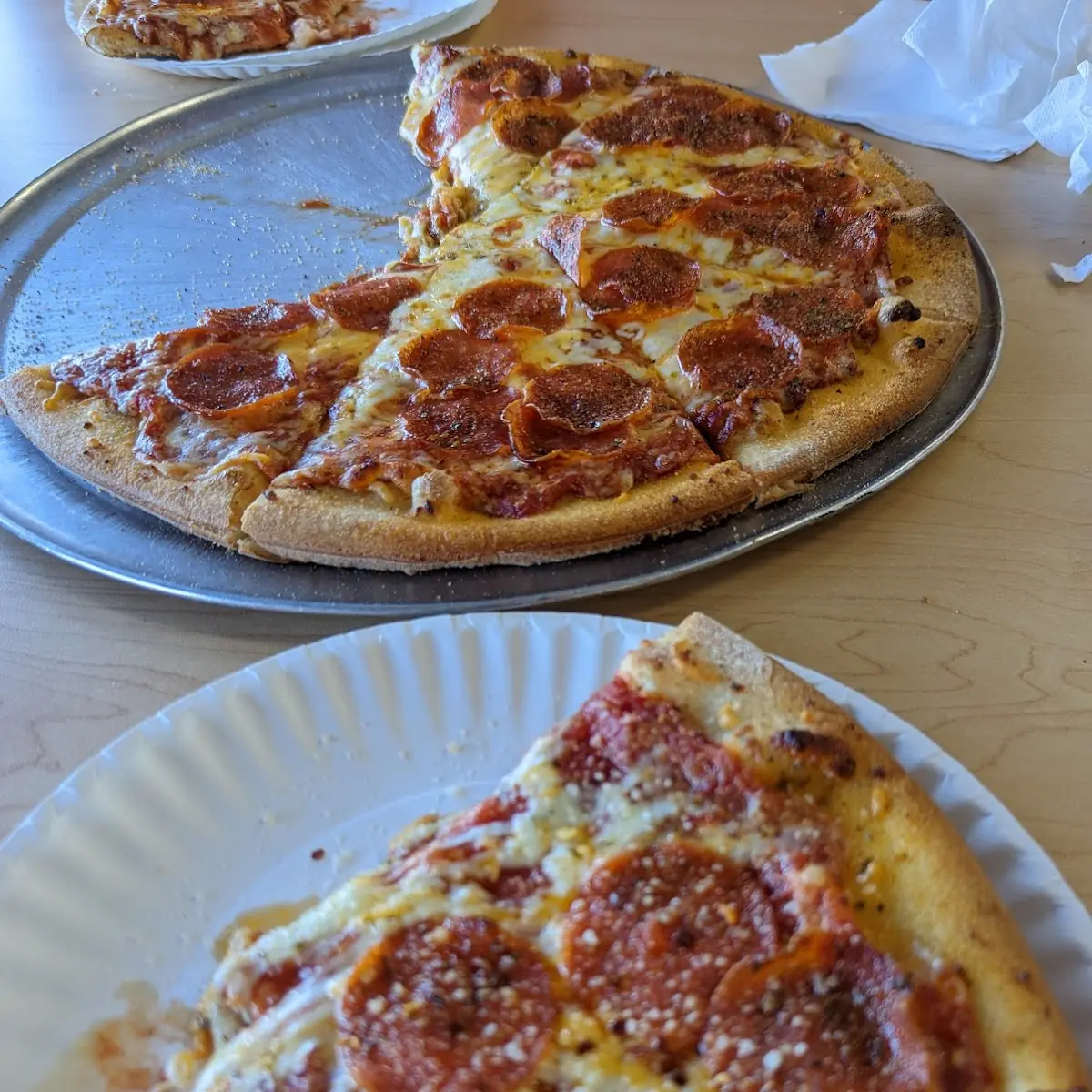 New York 3 Cheese with Pepperoni