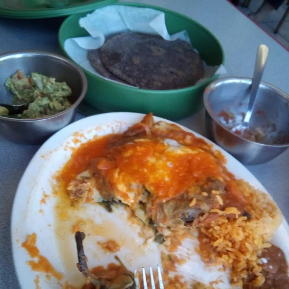 Chile Relleno Dinner Plate