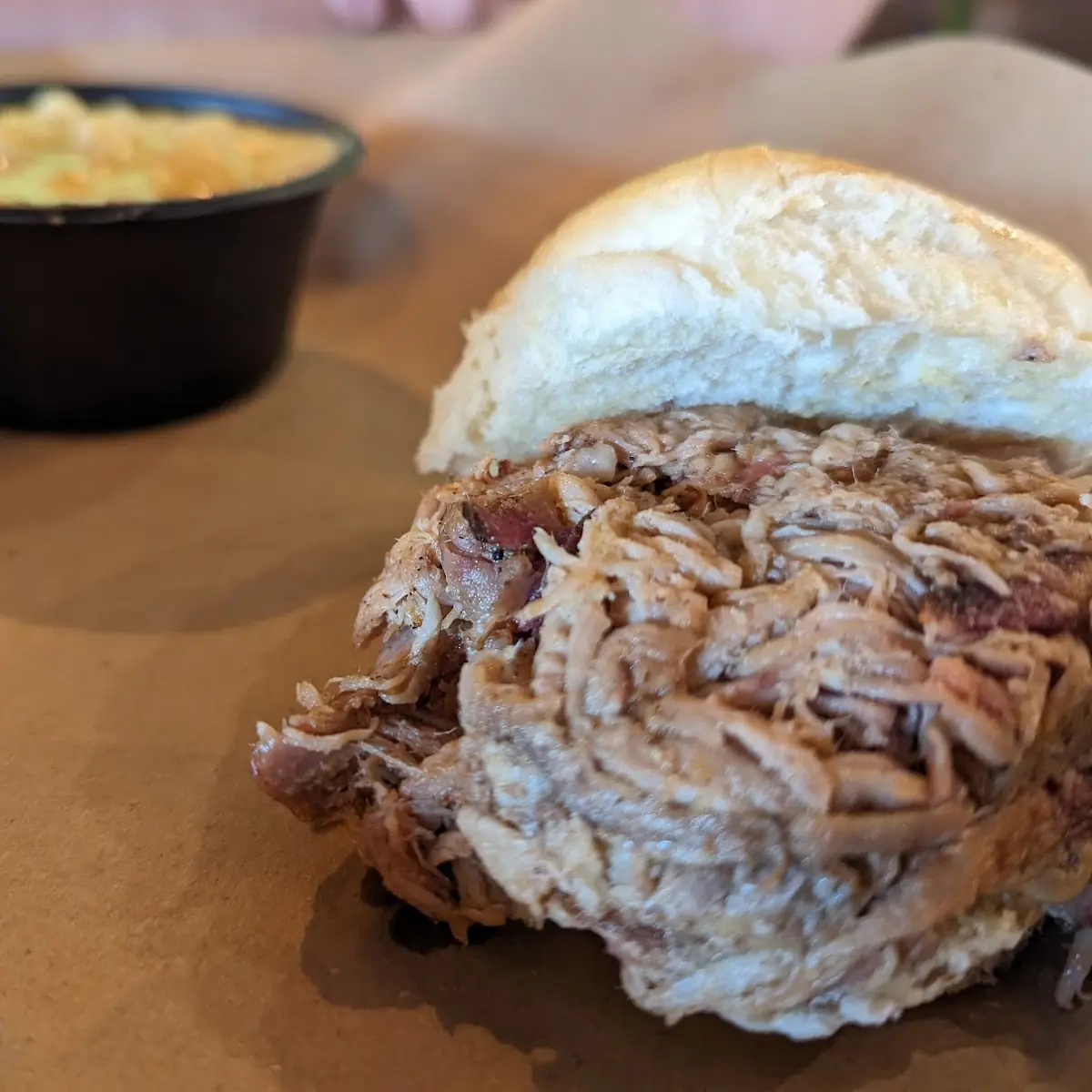 Kids Pulled Pork Sandwich