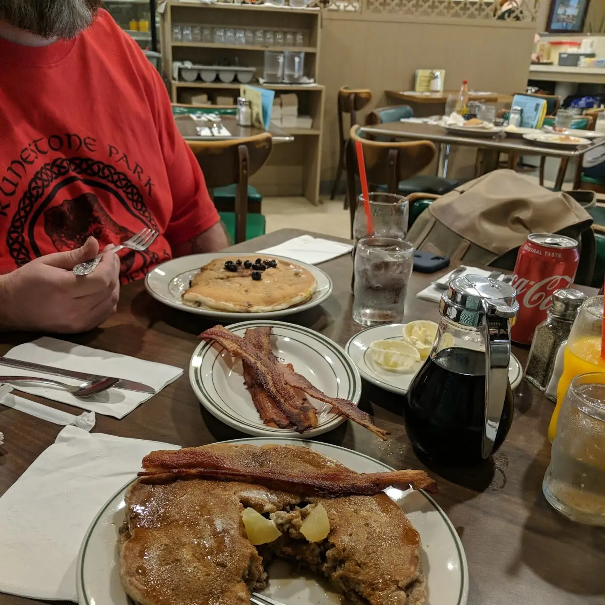 Buckwheat Blueberry Pancakes