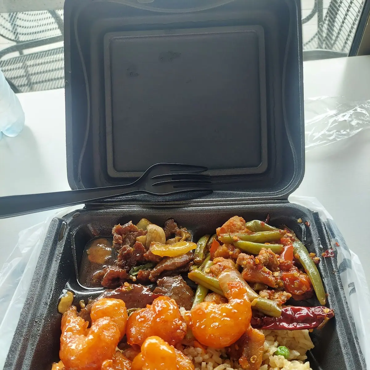 Fried Rice Kung Pao Chicken