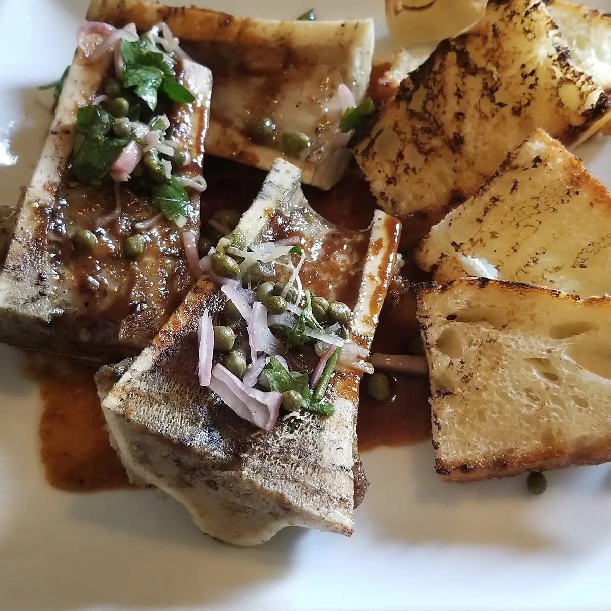 Grilled Bone Marrow