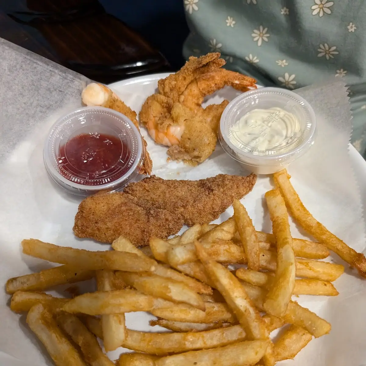 Kids Meal Fish and Shrimp