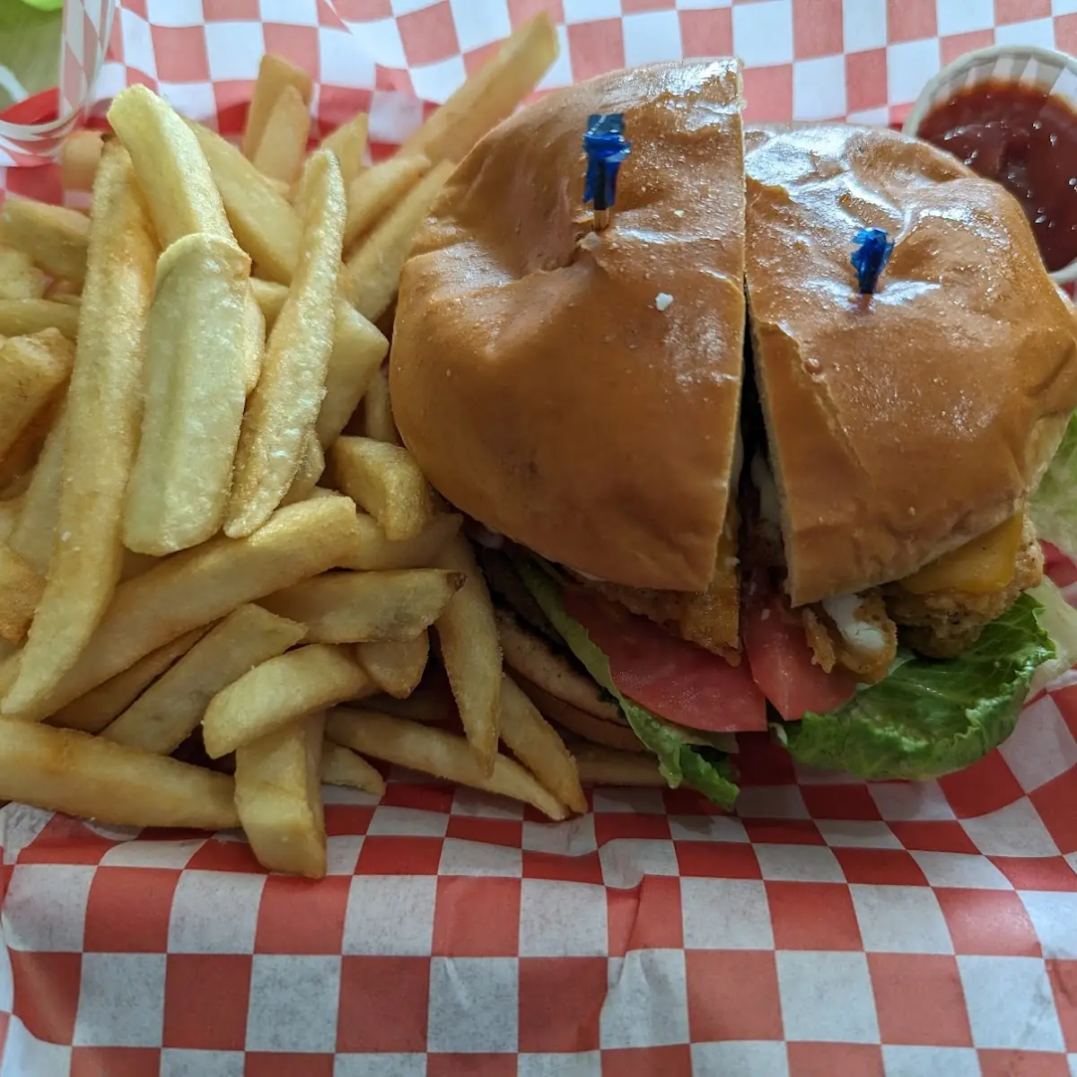 Breaded Chicken and Fries