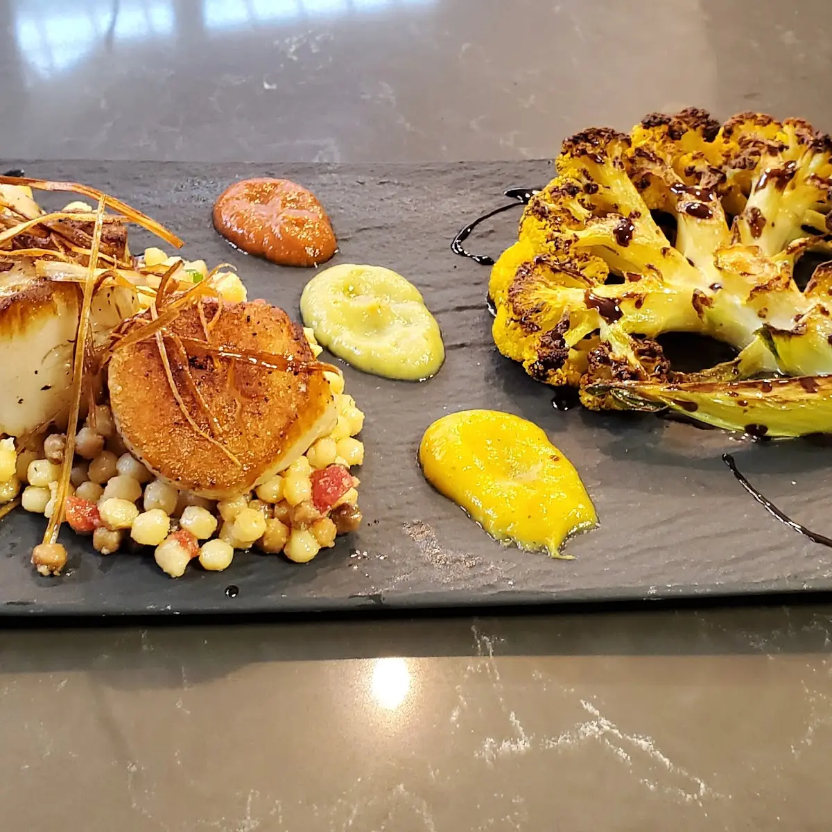 Pan Seared Scallops