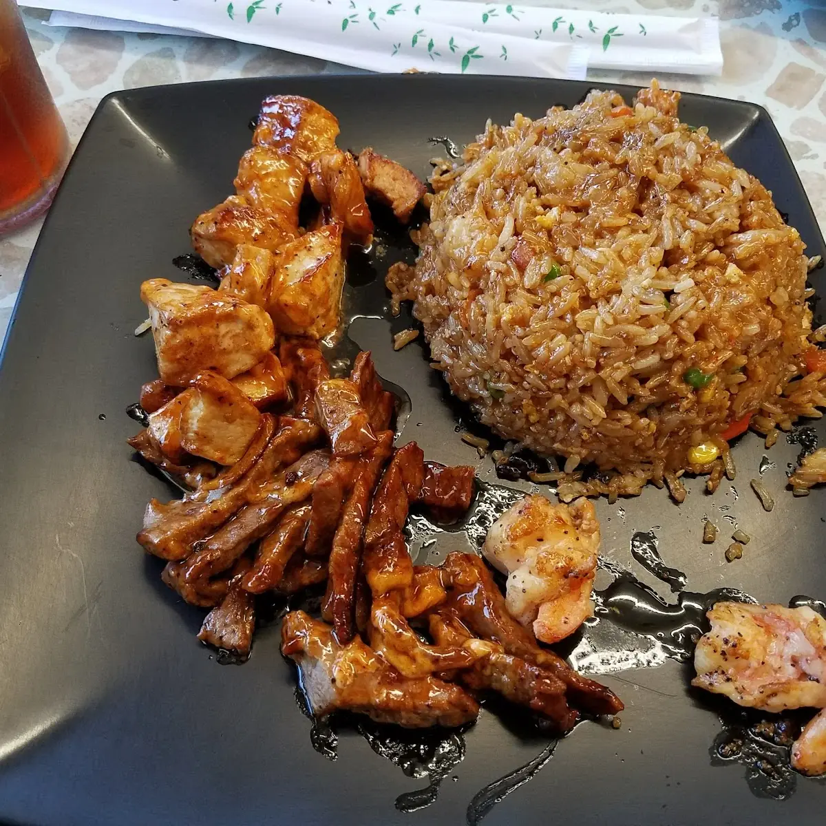 Chicken & Teriyaki Steak