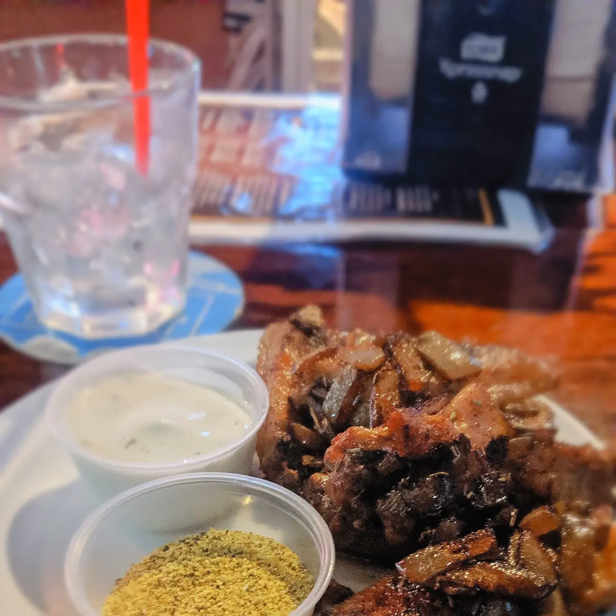 Grilled Wings Lemon Pepper