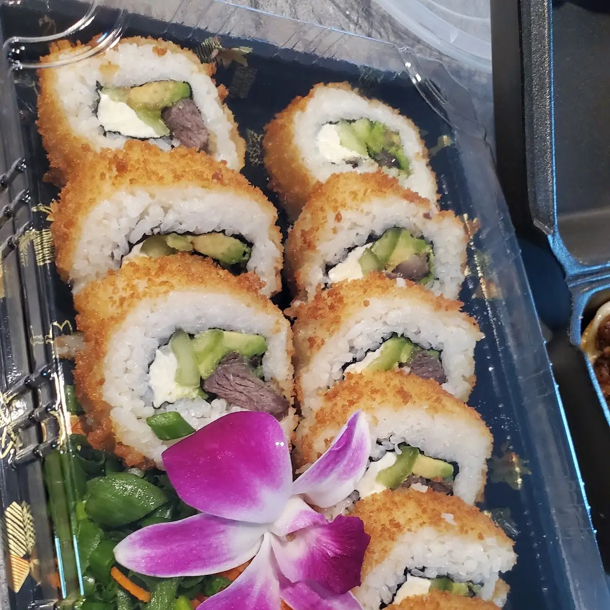 California Roll with Steak
