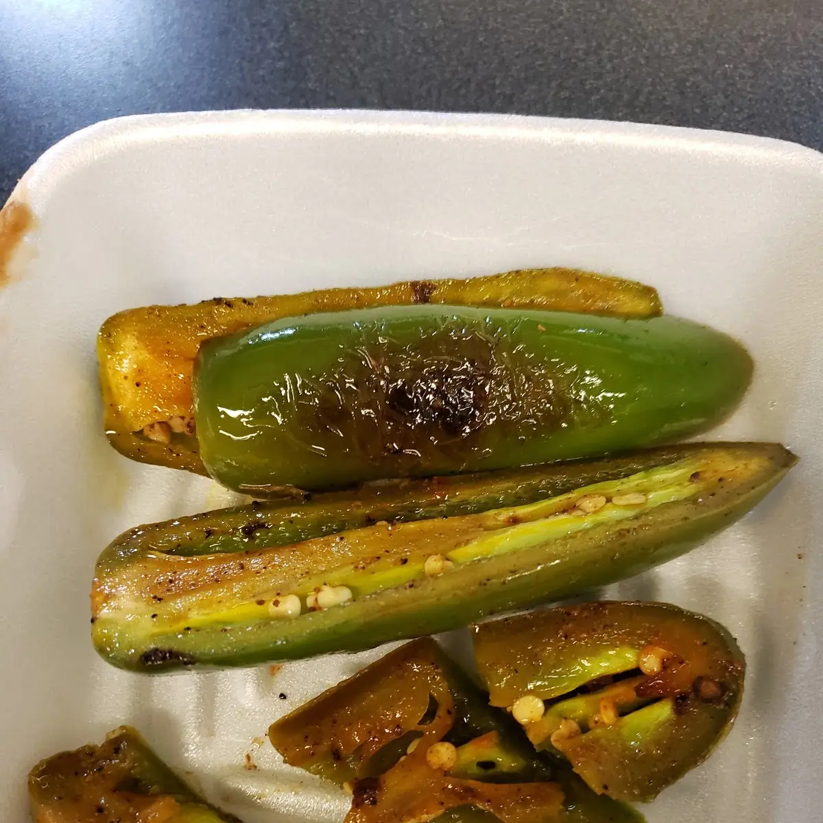 Roasted Jalapeno Peppers