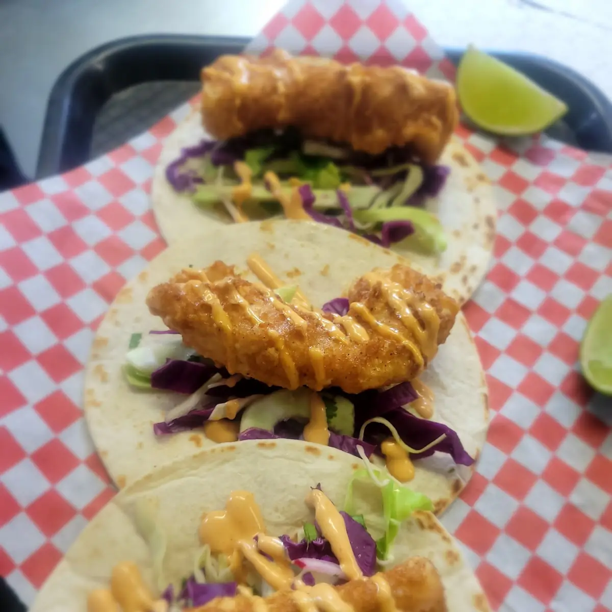 Halibut Tacos