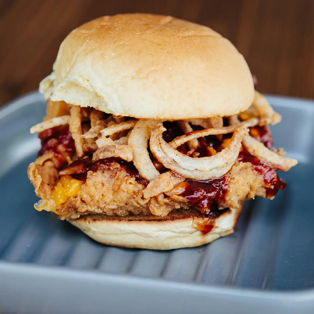 Western BBQ Chicken Slider