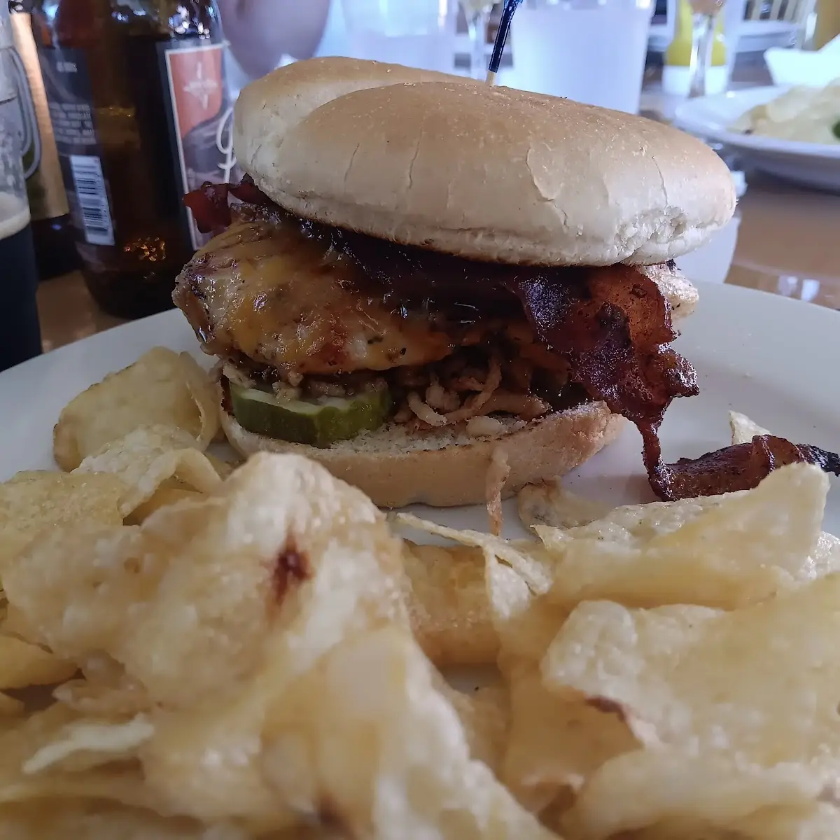 Bacon Bourbon Grilled Chicken Sandwich