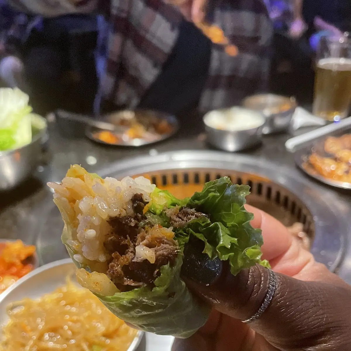 Korean BBQ Lettuce Wrap