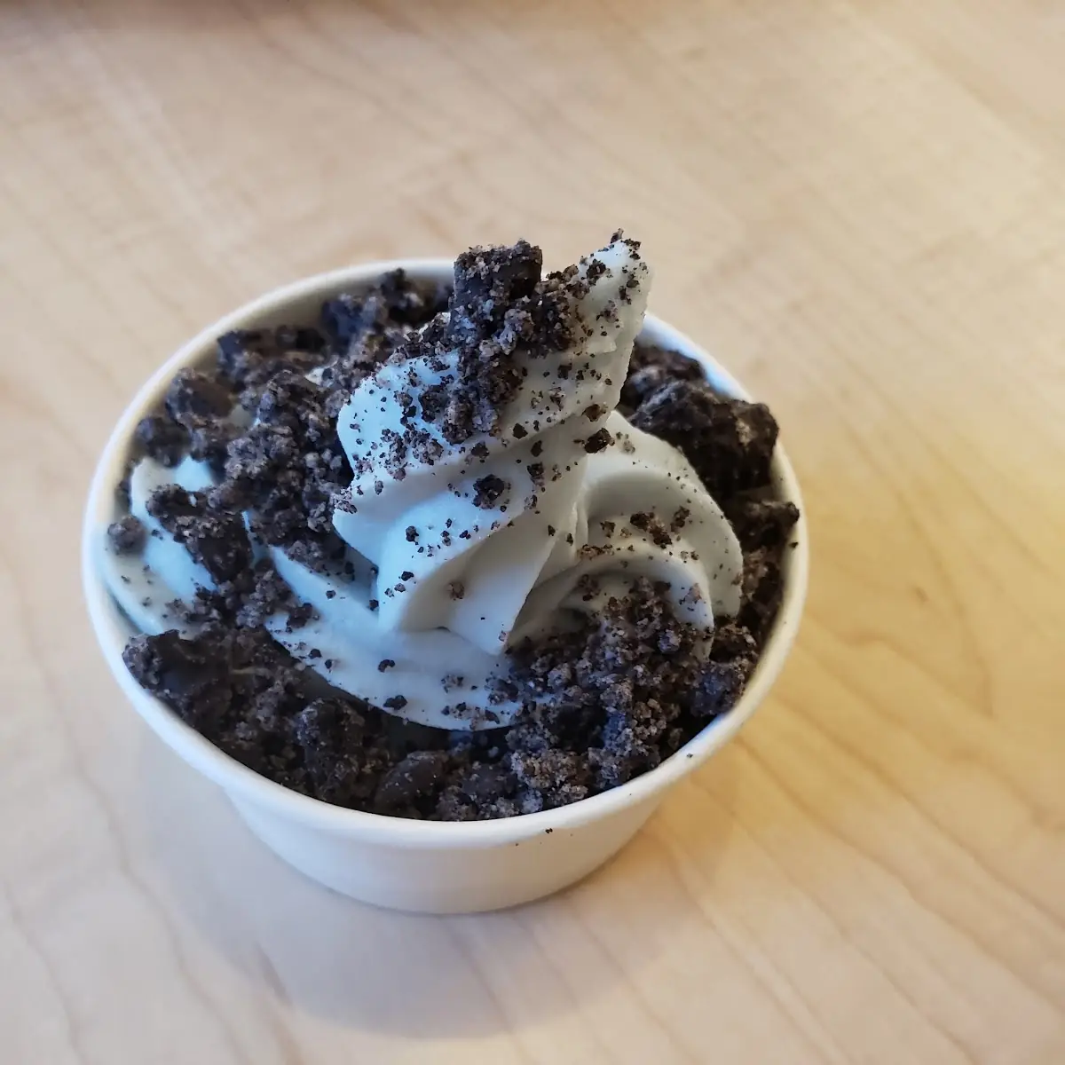 Mint Soft Serve Ice Cream