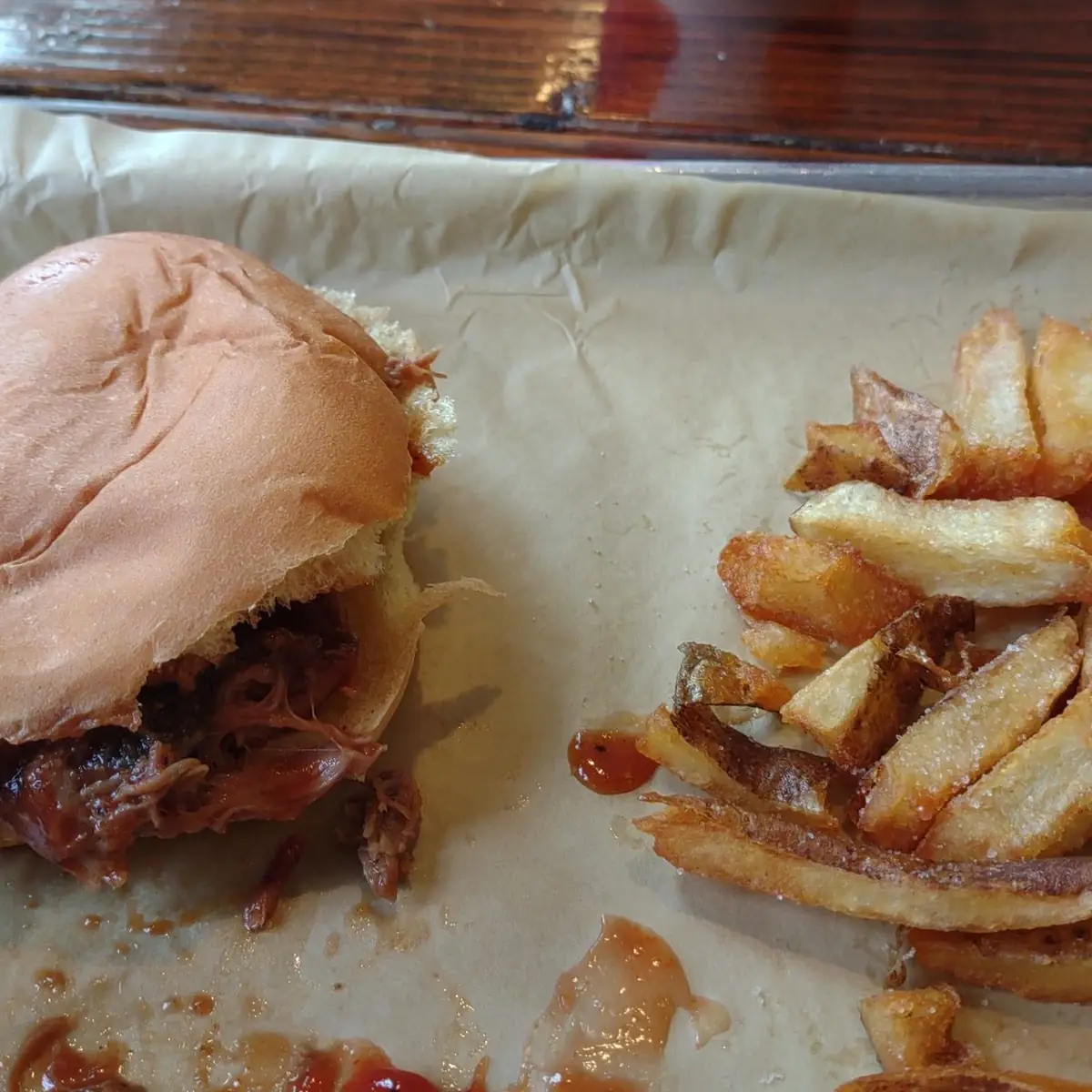 Pulled Pork Sandwich Platter