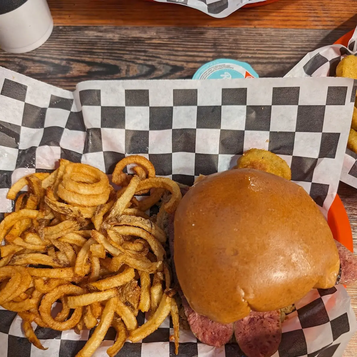 Sandwich and Fries