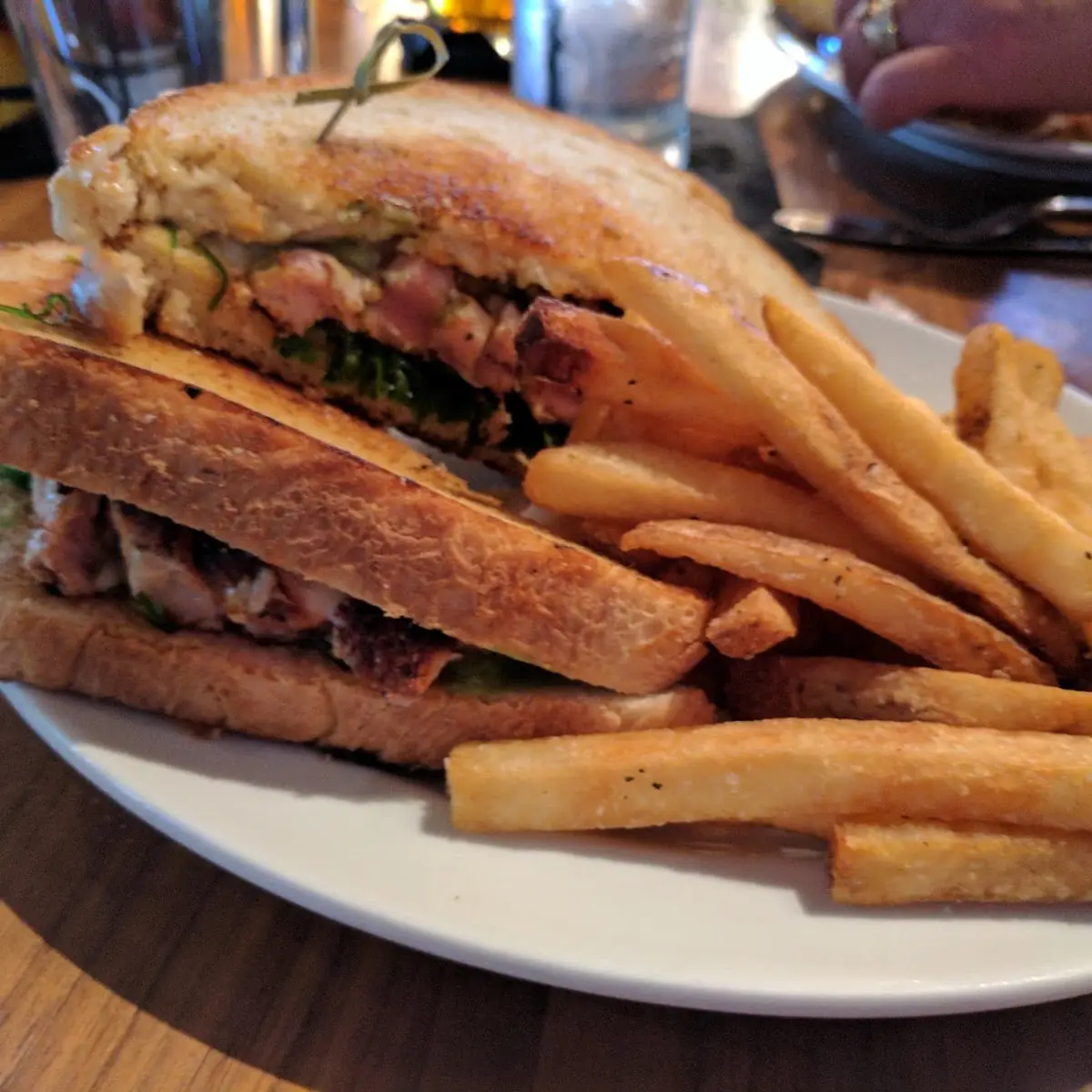 Blackened Ahi Tuna Sandwich