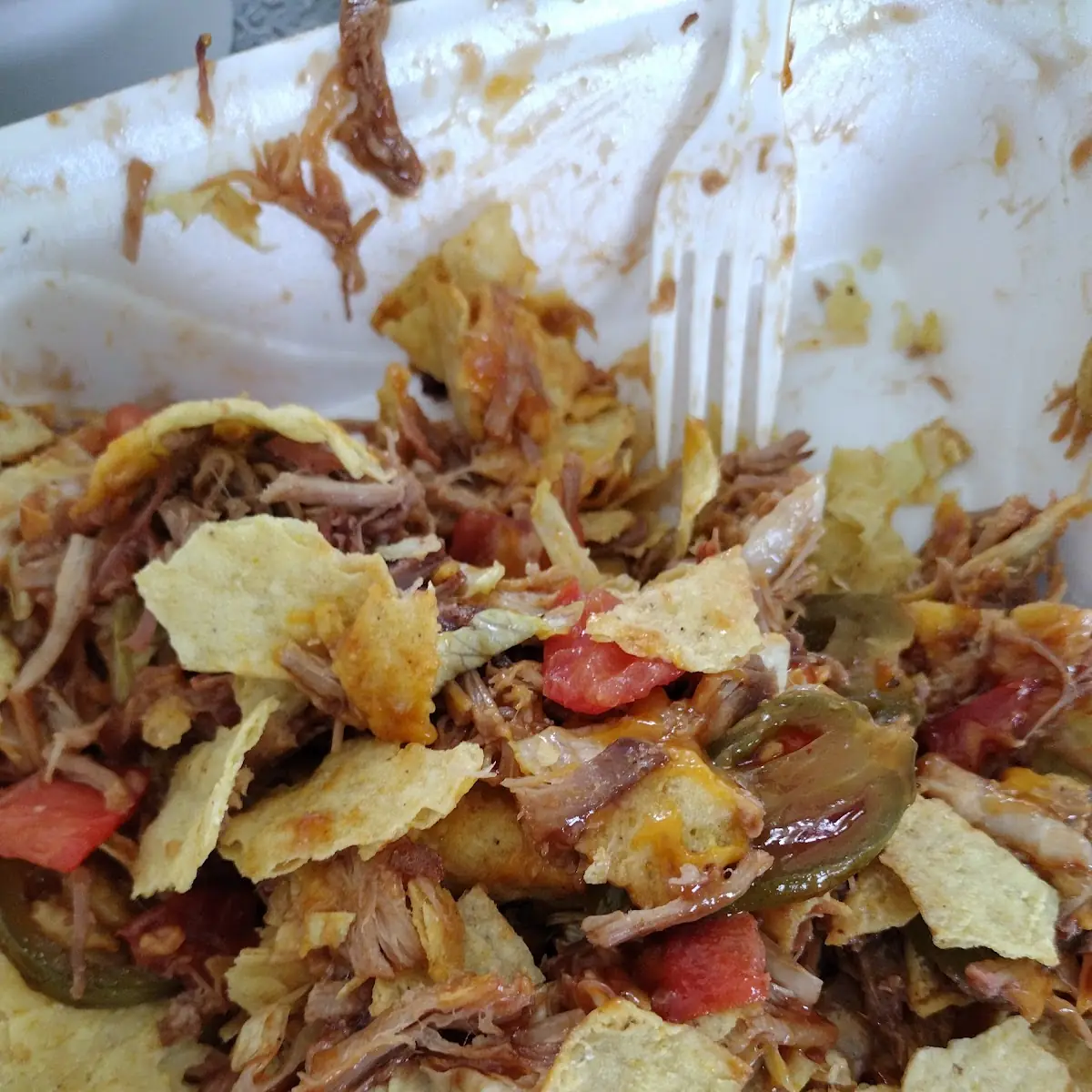 BBQ Nachos Supreme