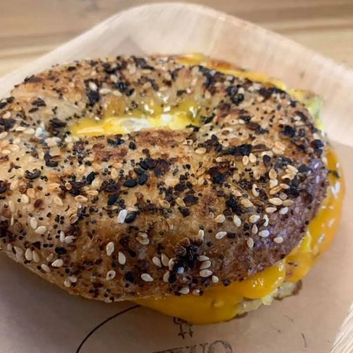 Bagel Bun Everything Bagel