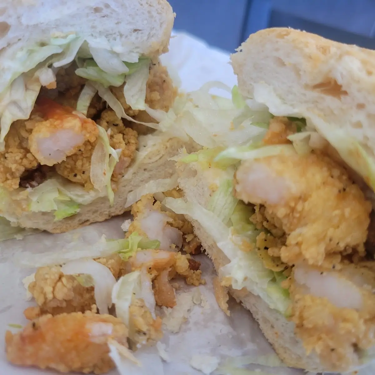 Fried Shrimp PO Boy