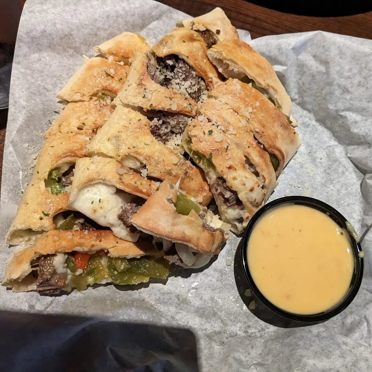 Philly Cheesesteak Pizza Rolls