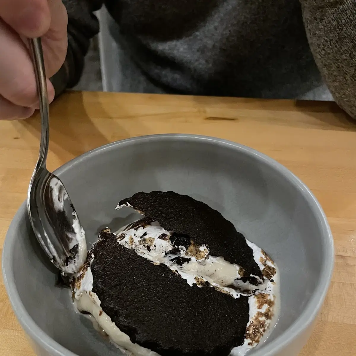 Chocolate Mint Meringue