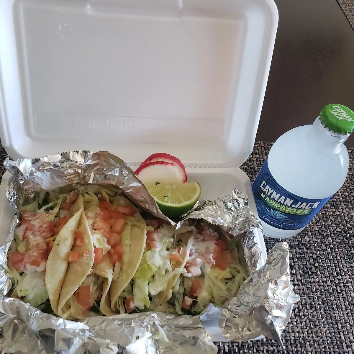 Steak and Chicken Taco