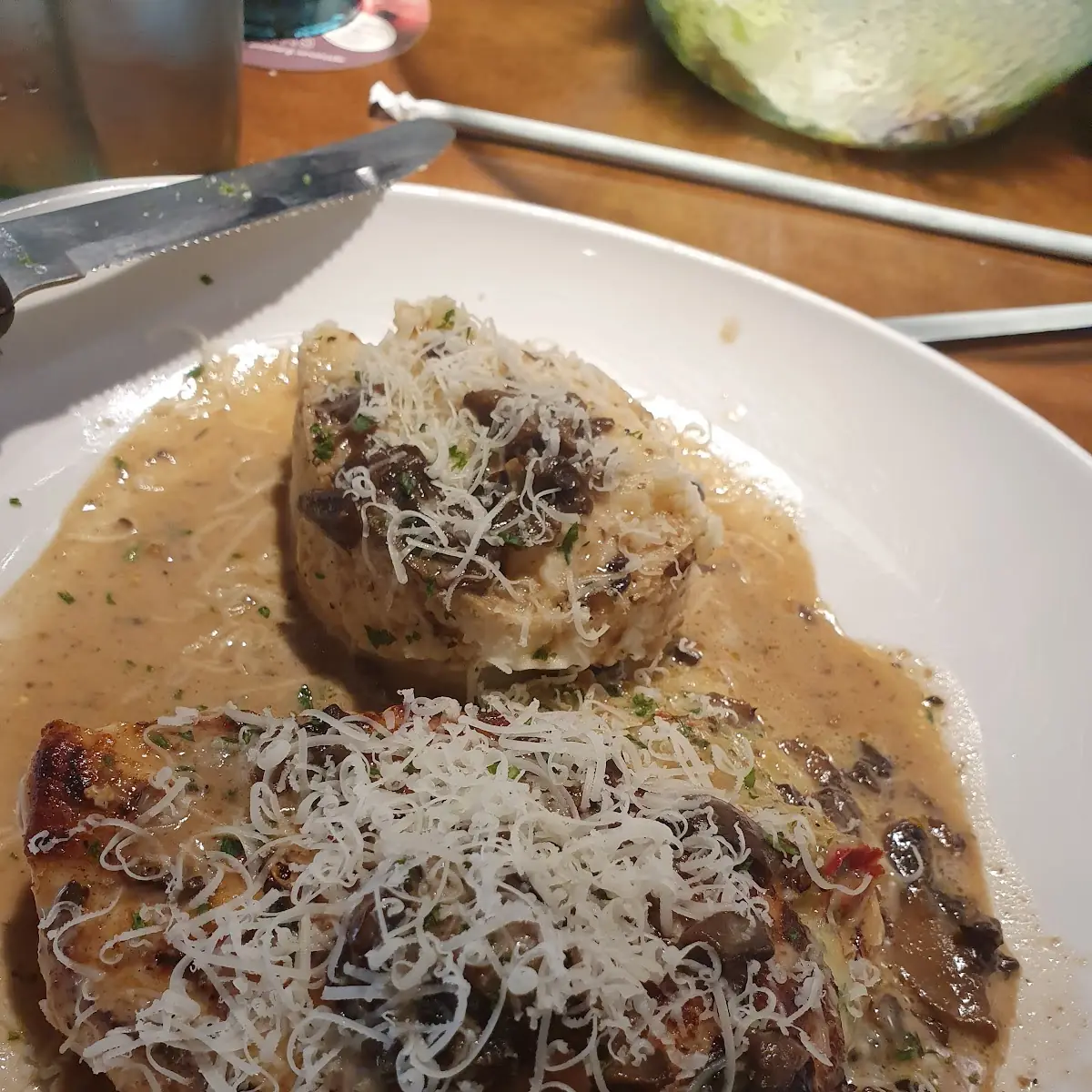 Stuffed Chicken Marsala