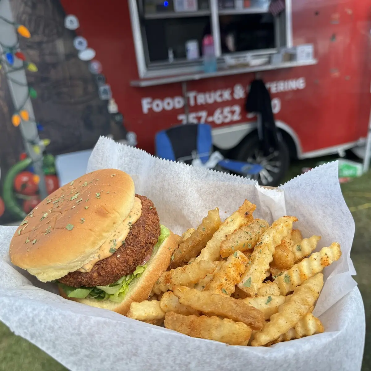 Crab Cake Burger
