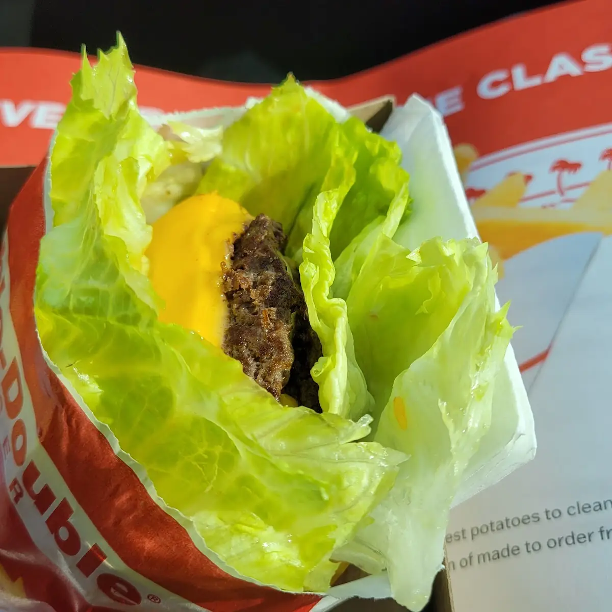 Protein-Style Burger