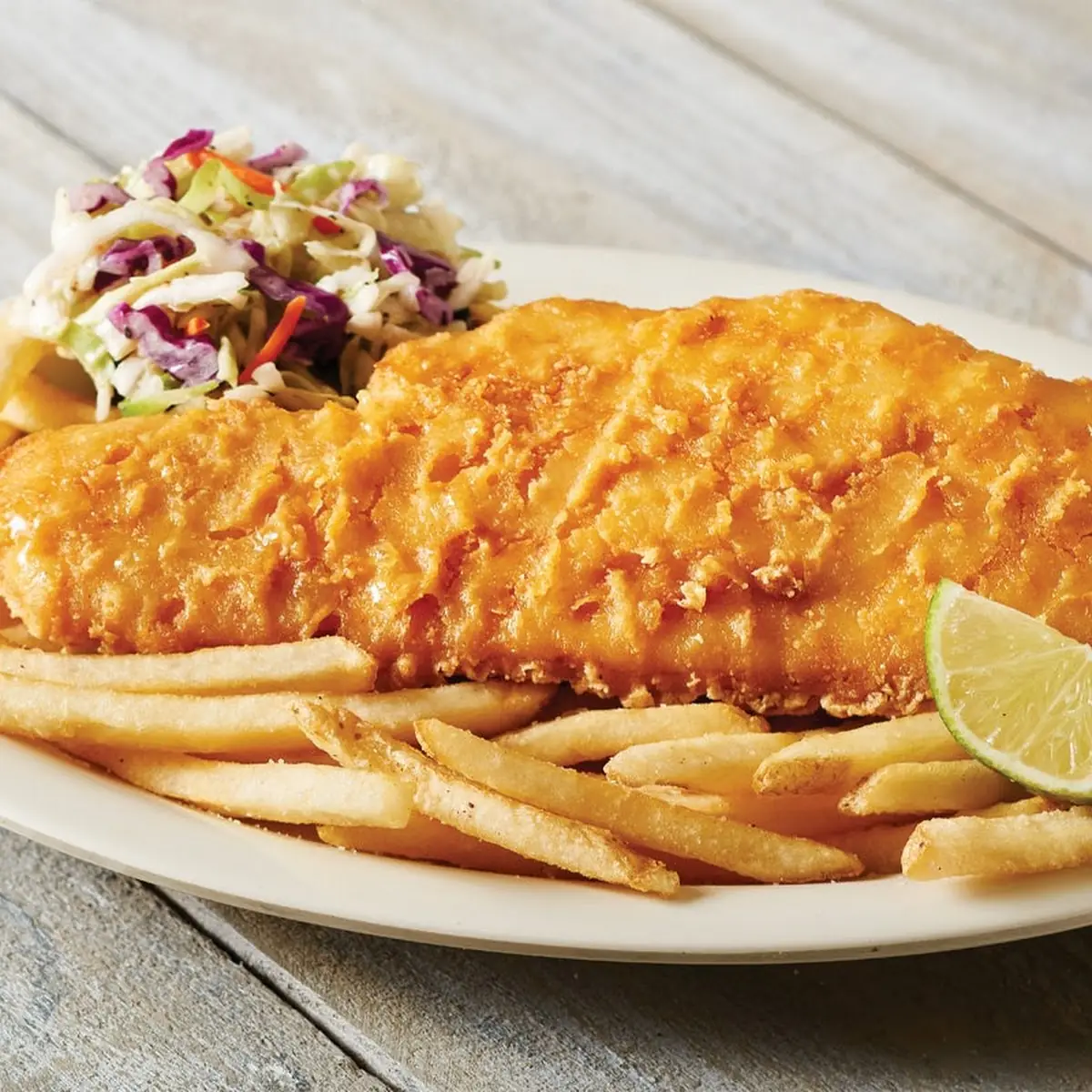 Beer-Battered Fish & Chips