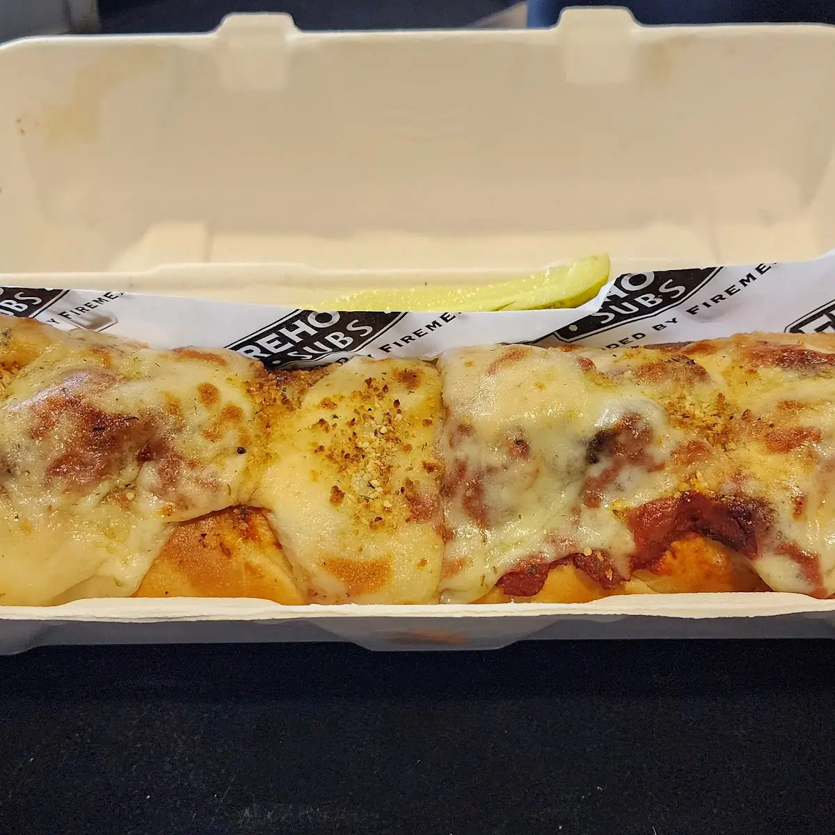 Chicken Parmesan Meatball Sub