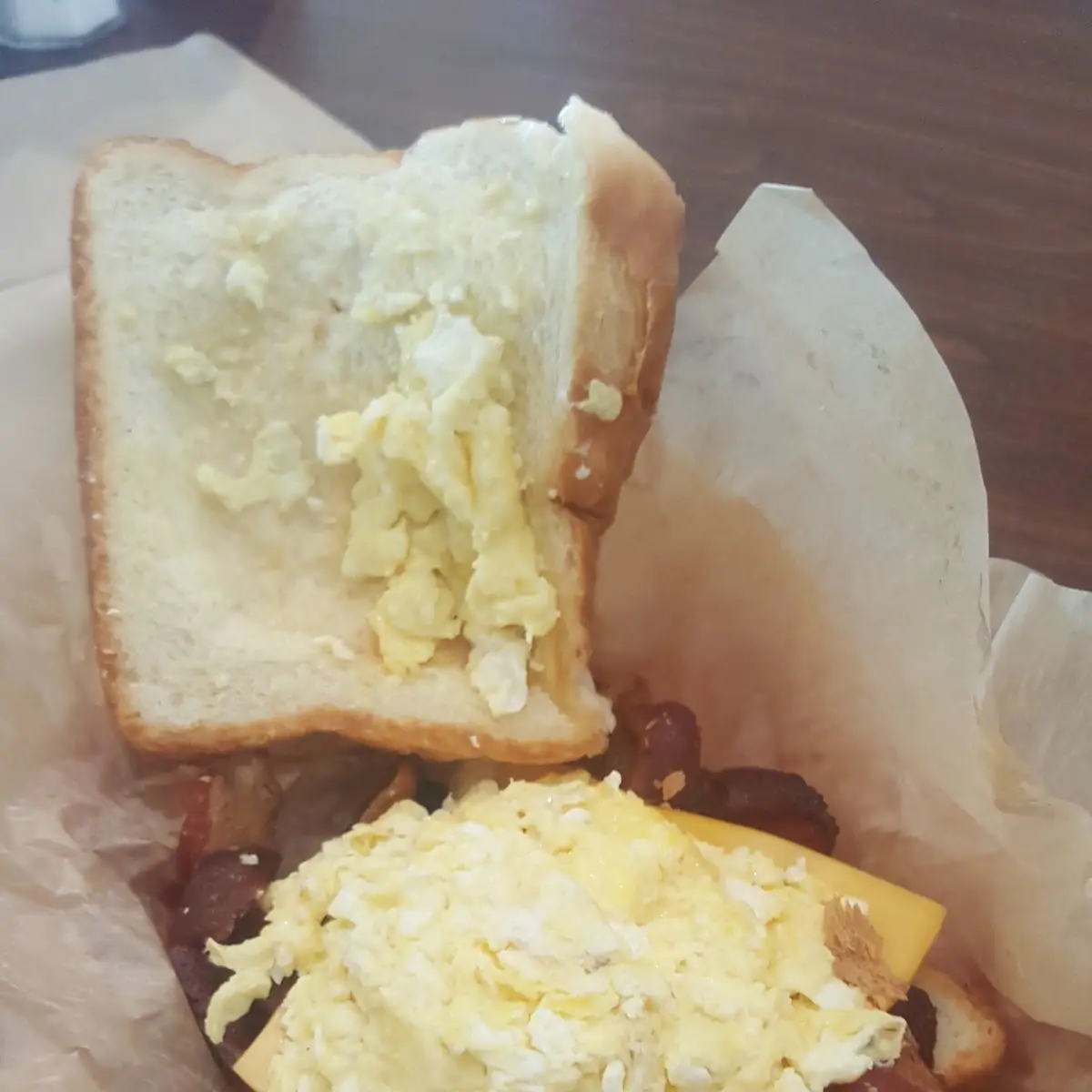 Bacon Egg Cheese Sandwich