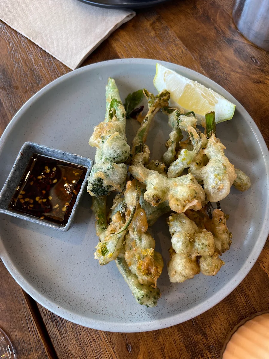 Tempura Broccolini, CocoNine Gungahlin