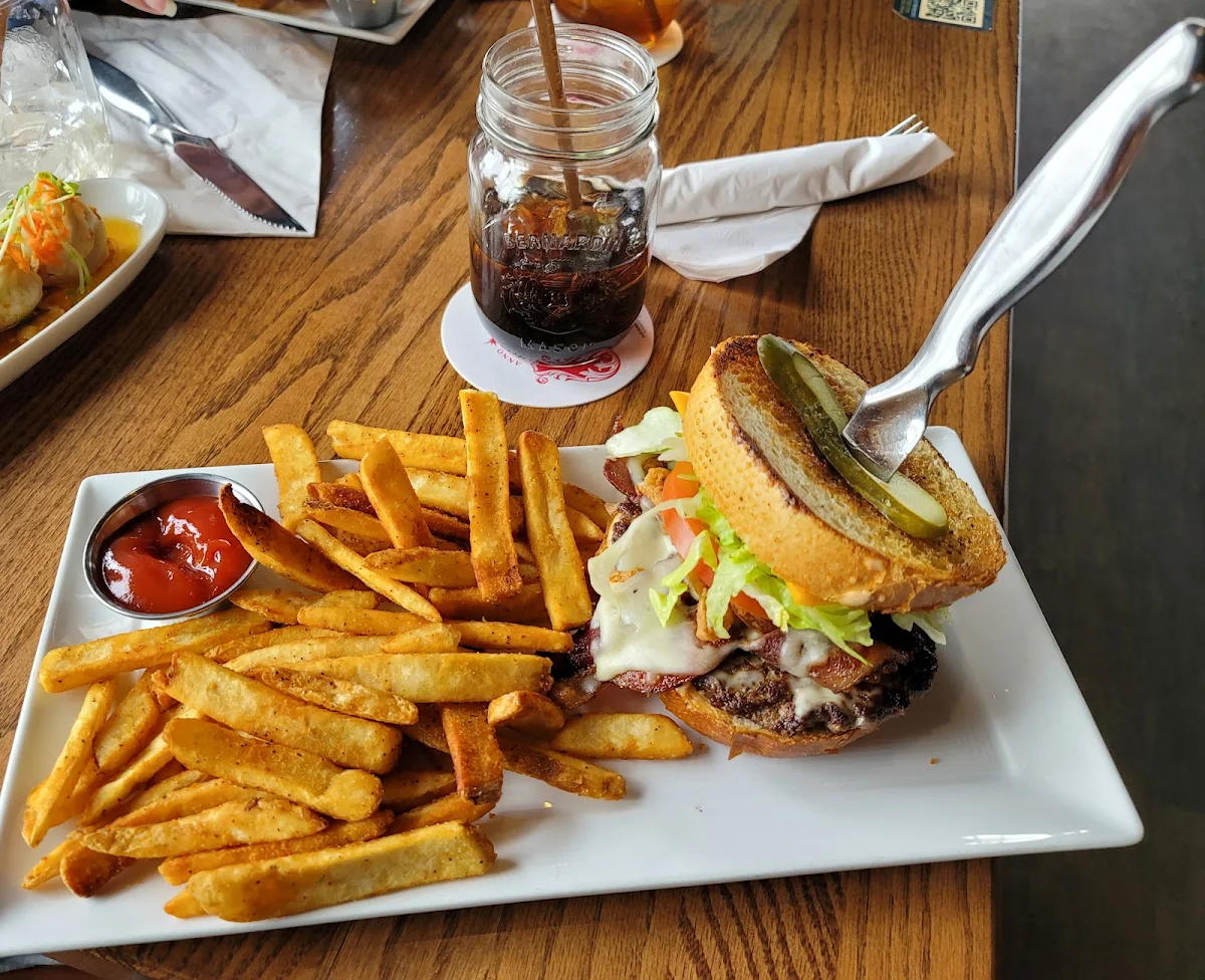 Grilled Cheese Burger Combo