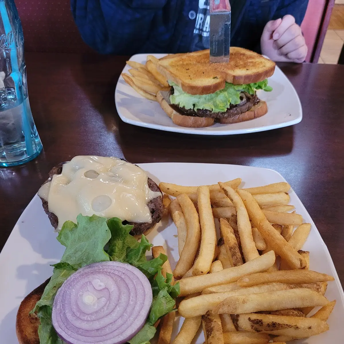Mushroom Swiss Burger