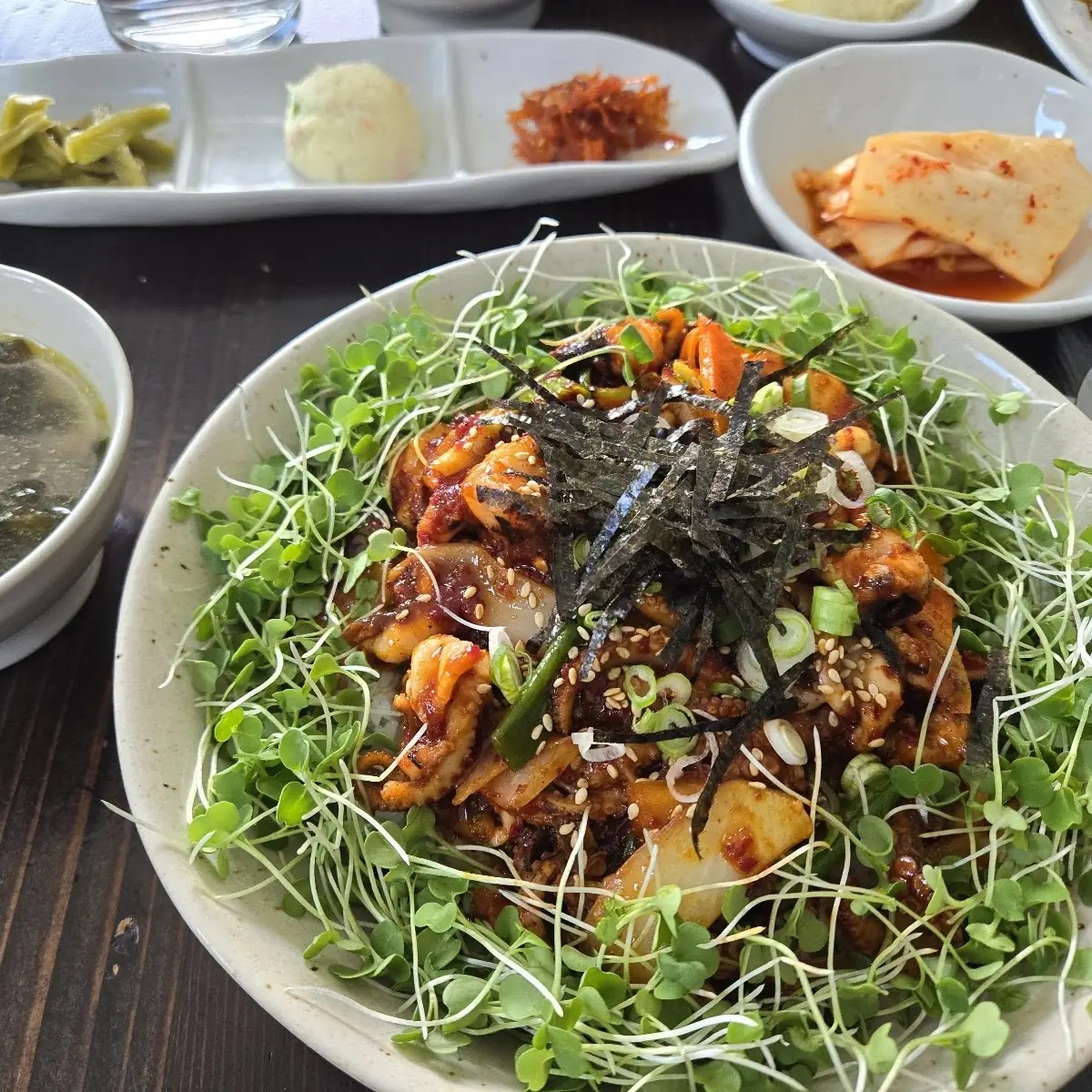 Octopus Bibimbap